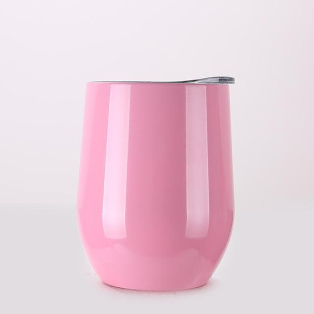 Portable Insulated Wine Cup Light Pink