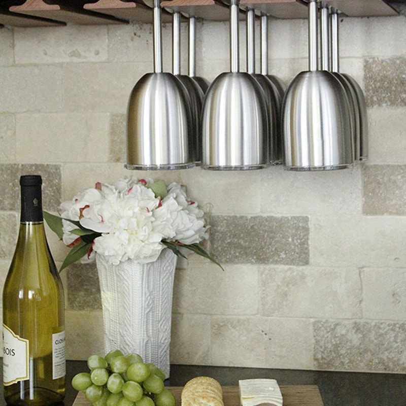 Insulation Stainless Steel Wine Glass