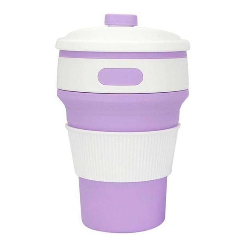Eco Collapsible/Foldable Coffee Cup Lilac