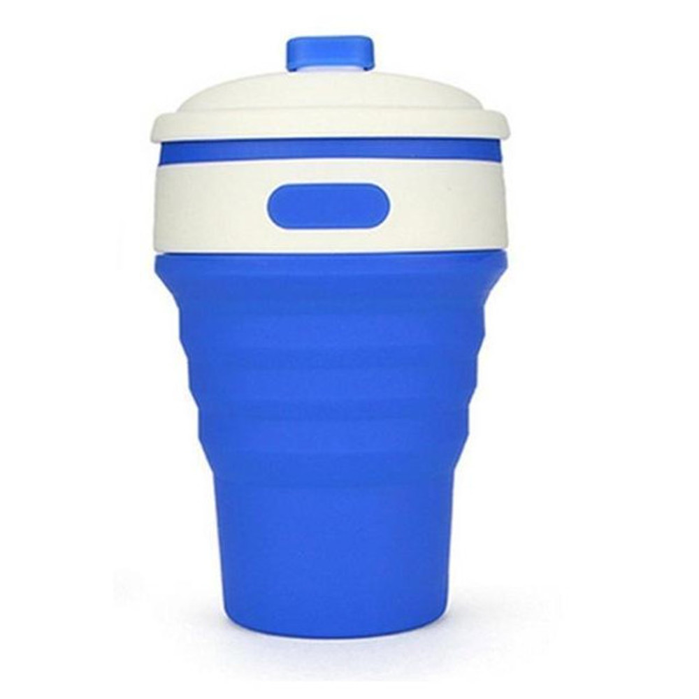 Eco Collapsible/Foldable Coffee Cup Blue