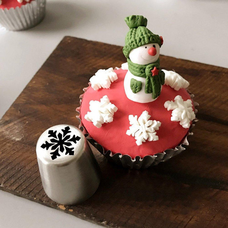 Russian Icing Piping Tips Christmas Design Nozzles 2