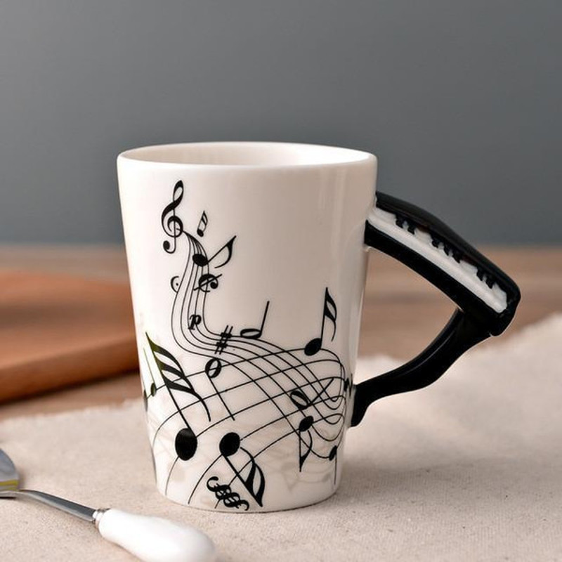 unique guitarshaped ceramic mugs