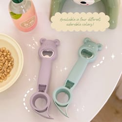 multifunctional four-in-one bottle opener