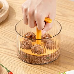 premium meatball maker – easy extruded meatball shaper & mold
