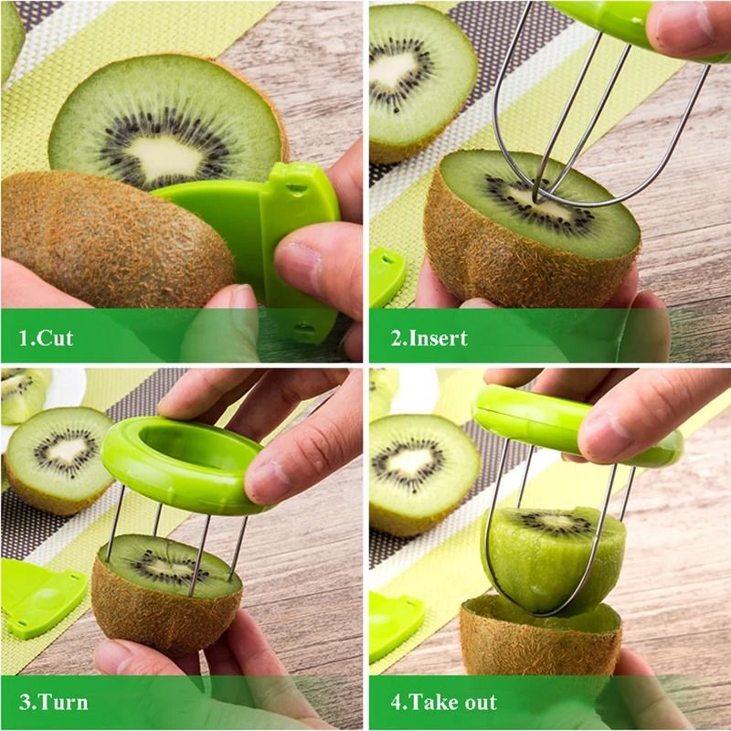 Detachable Kiwi Cutter Creative Fruit Peeler Tool 4