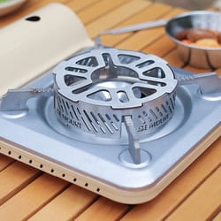 stainless steel camping stove windshield - durable & windproof