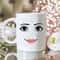 GameInspired Man Face Mug Funny Men Or Women Cartoon Ceramic Coffee Cup 5