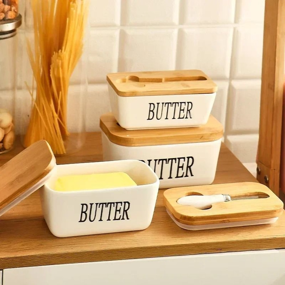 Premium Ceramic Butter Holder