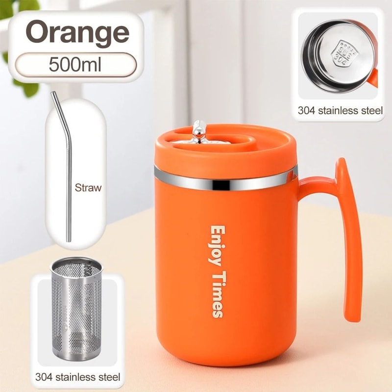 Portable Tea Cup with Infuser and Lid