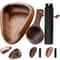 Multifunctional Wooden Coffee Bean Dosing Cup Light Spray Bottle Barista Set Enhance Brewing Coffe 0