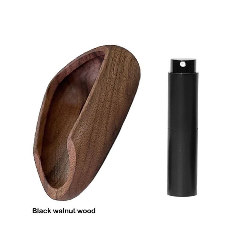 Multifunctional Wooden Coffee Bean Dosing Cup Light Spray Bottle Barista Set Enhance Brewing Coffe 5
