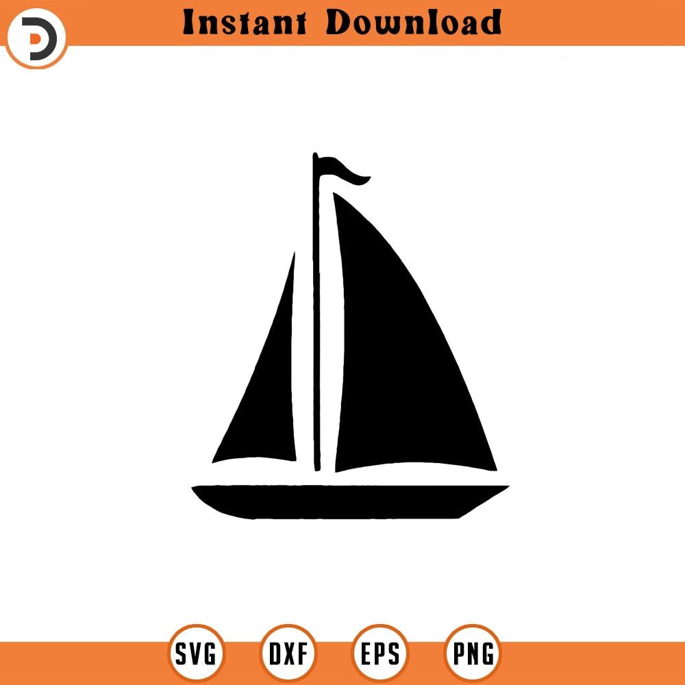 SVG423-Sailboat svg, Sailing SVG, svg, png, dxf, jpeg, Digital Download, Cut File, Cricut, Silhouette, Svg files for cricut.jpg