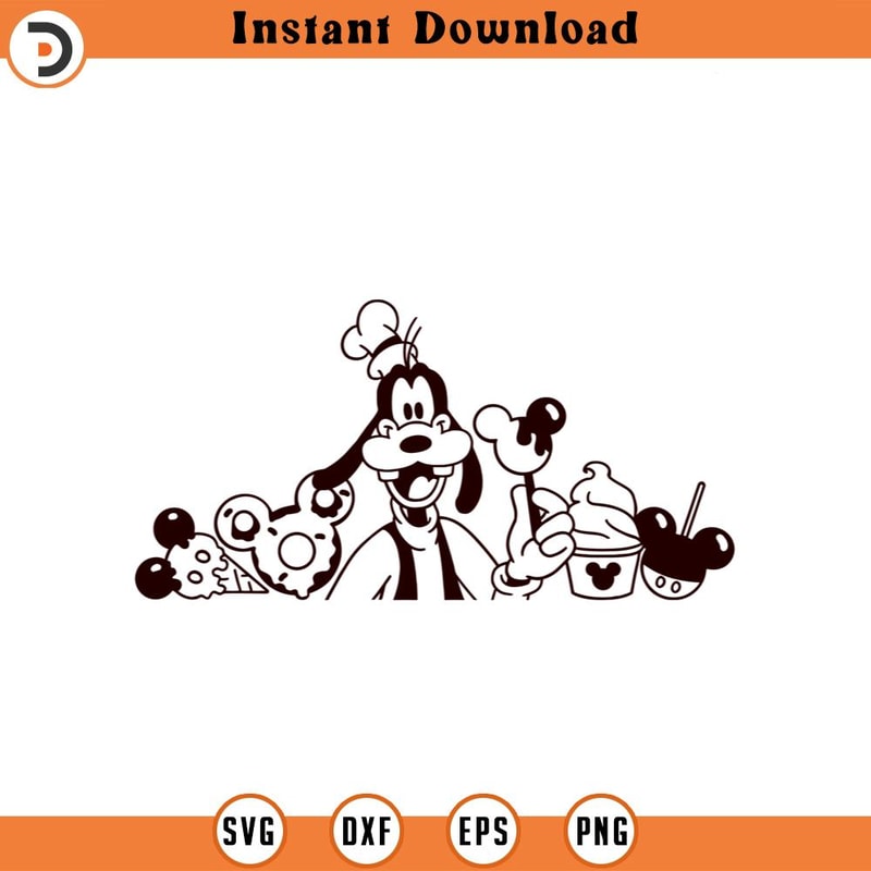 SVG4534-Goofy SVG Disneyland snacks svg , clipart png , cut file outline silhouette.jpg