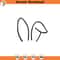 SVG685-Bunny Ears SVG, Easter SVG, Easter Bunny SVG, Rabbit Ears Svg, Easter Bunny Ears Svg, Bunny Ears Cut File, Bunny Ears file for Cricut 3.jpg