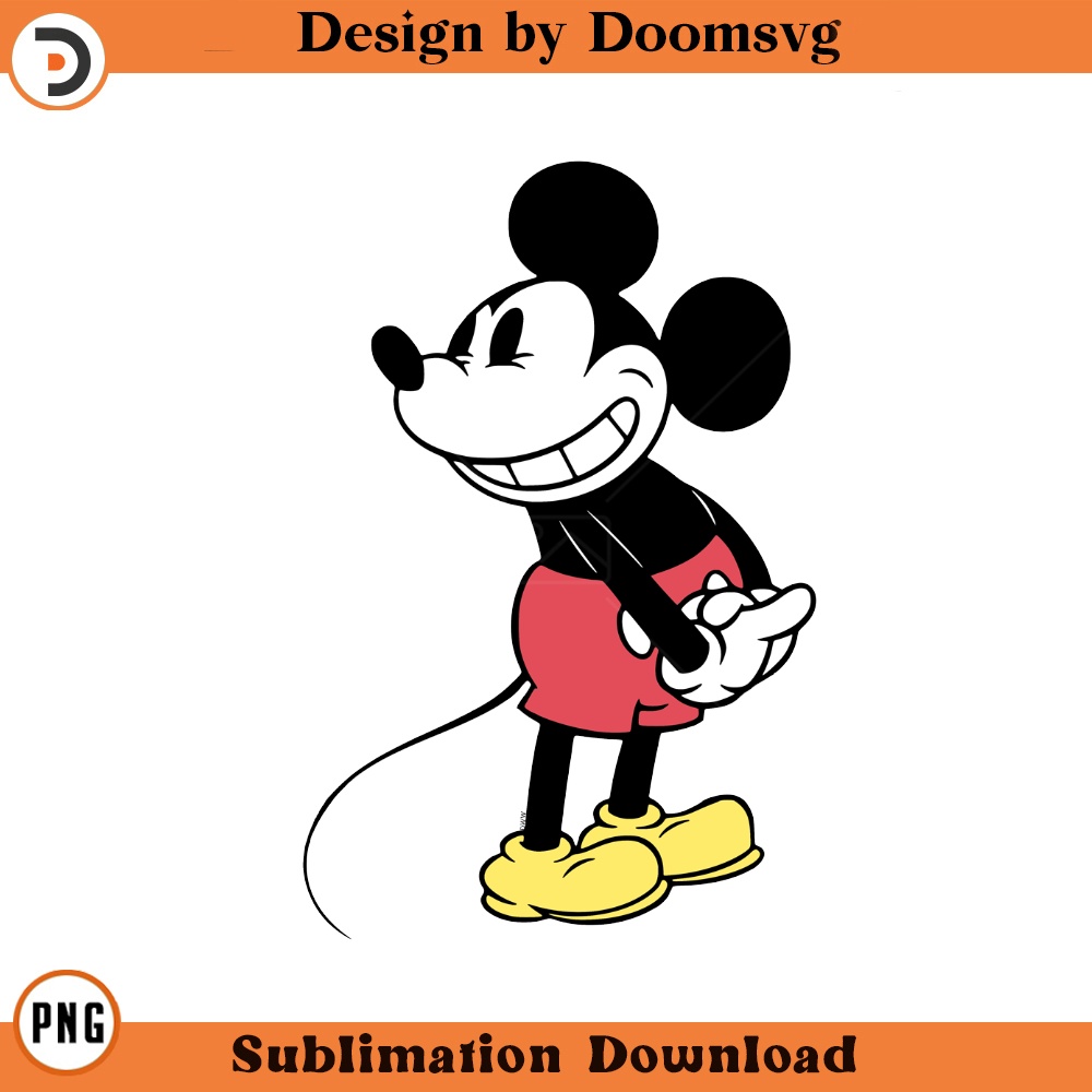 SH1085-Classic Mickey Mouse Cartoon Clipart Download, PNG Download Cartoon Clipart Download, PNG Download.jpg