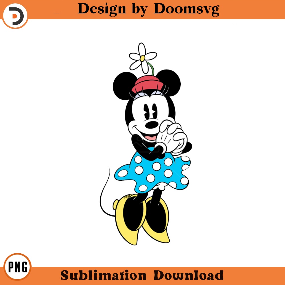 SH1284-Classic Minnie Cartoon Clipart Download, PNG Download Cartoon Clipart Download, PNG Download.jpg