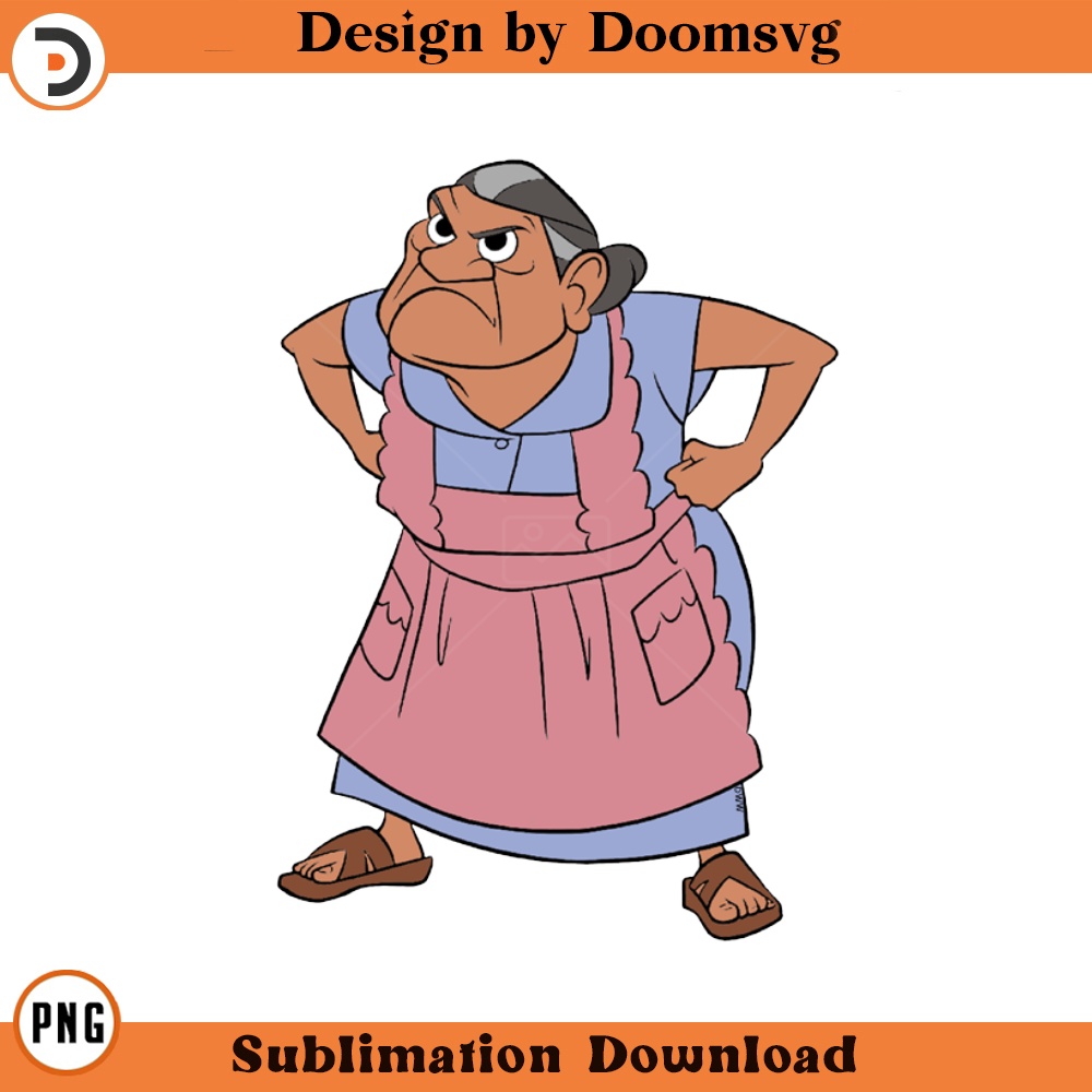SH1345-Coco Abuelita Cartoon Clipart Download, PNG Download Cartoon Clipart Download, PNG Download.jpg