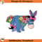 SH1943-Eeyore Easter Cartoon Clipart Download, PNG Download Cartoon Clipart Download, PNG Download.jpg