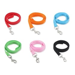 nylon dog leash for outdoor running & training - safe pet collar & harness