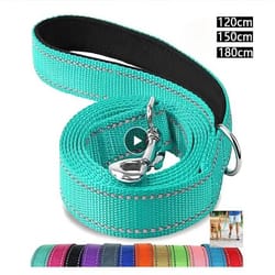 reflective pet leash for training: outdoor rope for cats & dogs