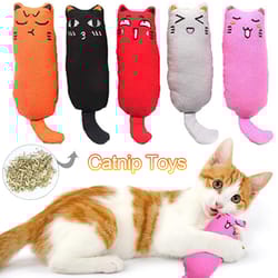 soft cotton catnip toys: fun accessories for kitten play and teeth grinding