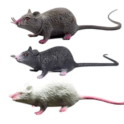 realistic fake rat model: perfect scary prank toy for halloween parties & decor