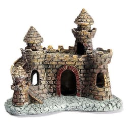 aquarium resin castle tower ornaments for fish tanks & decor