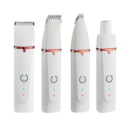 4-in-1 pet electric hair trimmer: professional grooming kit
