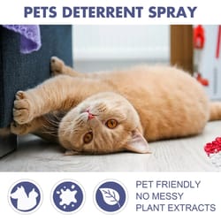 natural pet scratch deterrent spray for furniture protection