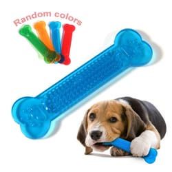 rubber bone chew toys: dental care for dogs