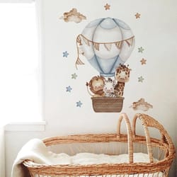 baby nursery room decals with cartoon animals & bears