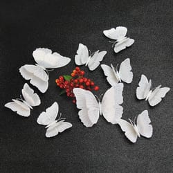 ambilight 3d butterfly wall stickers: wedding room decoration