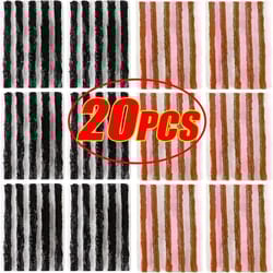 tubeless tire repair strips for car motorcycle bike, heavy-duty rubber plug seal tool kit for puncture repair