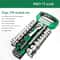 Socket Sleeve Wrench Set Adjustable Ratchet Wrench Kit Portable Car Repair Tool Durable Auto Repair 8