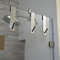 Stainless Steel SShape Door Back Towel Rack  Bathrobe Hanger  Holder Hooks For Shower  Bathroom 0