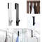 Stainless Steel SShape Door Back Towel Rack  Bathrobe Hanger  Holder Hooks For Shower  Bathroom 2