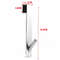 Stainless Steel SShape Door Back Towel Rack  Bathrobe Hanger  Holder Hooks For Shower  Bathroom 5