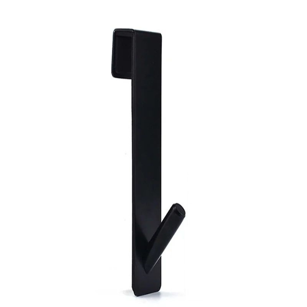 Stainless Steel SShape Door Back Towel Rack  Bathrobe Hanger  Holder Hooks For Shower  Bathroom 6
