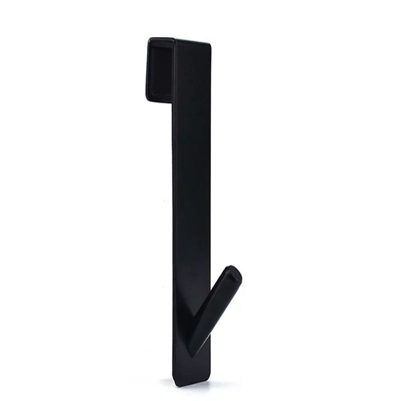 Stainless Steel SShape Door Back Towel Rack  Bathrobe Hanger  Holder Hooks For Shower  Bathroom 6