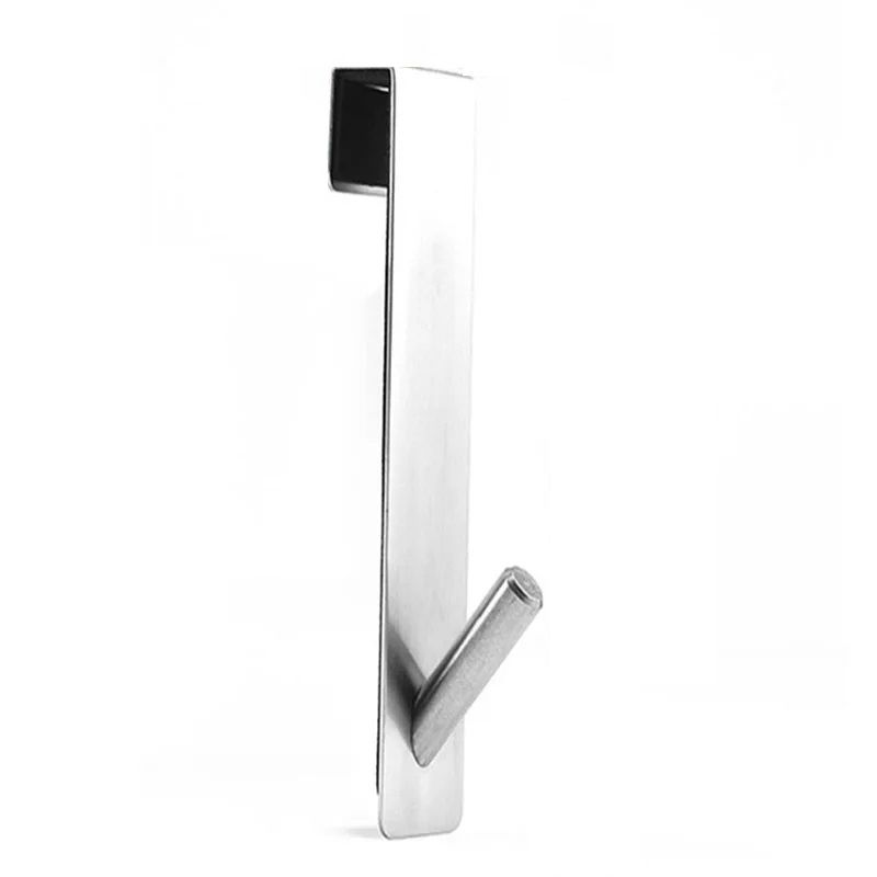 Stainless Steel SShape Door Back Towel Rack  Bathrobe Hanger  Holder Hooks For Shower  Bathroom 7