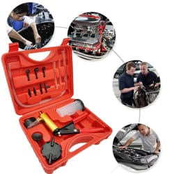 quality brake fluid vacuum pump kit, portable pistol pump tester for auto repair diagnostics