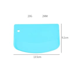 fondant pastry cutter plastic cake cream spatula dough butter batter scraper baking for baking cutting tools kitchen gad