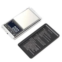 Mini Digital Scale 100/200/500g 0.01g High Accuracy LCD Backlight Electric Pocket Scale for Jewelry Gram Weight for Kitc