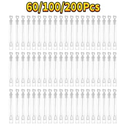 60/100/200pcs love heart wand tube bubble soap bottles: wedding & birthday party gifts