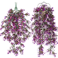 hanging artificial plants vines for home garden & outdoor decoration - fake plant garland for wedding party wall & balco