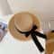 Elegant Beach Hat for Women Straw Sun Hat with Bow Design