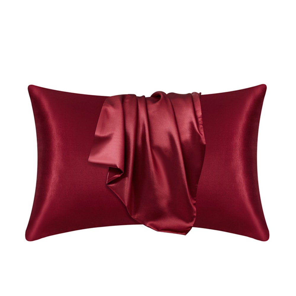 Silky Smooth Satin Pillowcase for Hair & Skin – Luxurious Silk Pillow Cover for Beauty Sleep