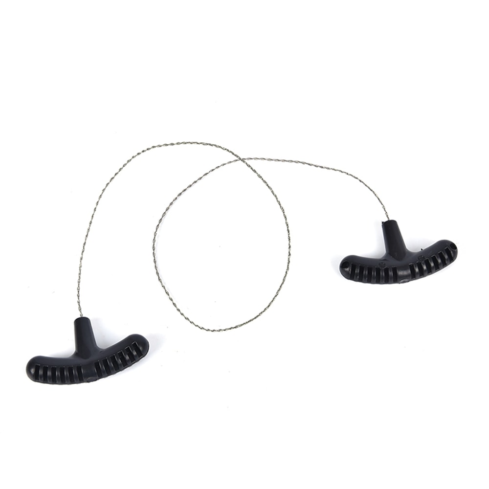 Manual Hand Steel Survival Chain Saw Durable Hiking Rope Saw For Outdoor Camping Travel Emergency 2