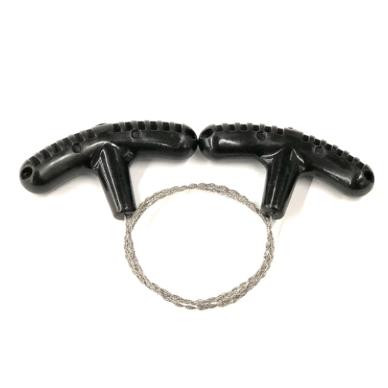 Manual Hand Steel Survival Chain Saw Durable Hiking Rope Saw For Outdoor Camping Travel Emergency 5