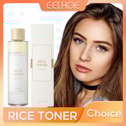 eelhoe rice toner for face – brightening serum with oil control, moisturizing facial essence for smooth, sensitive skin